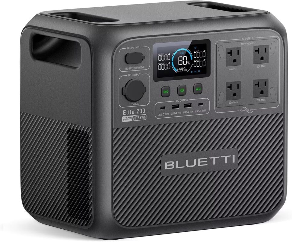 Compra y envia a Cuba BLUETTI Elite 200 v2 para enviar a Cuba Estación de Energía Portátil